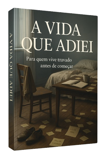 Capa do livro A Vida Que Adiei